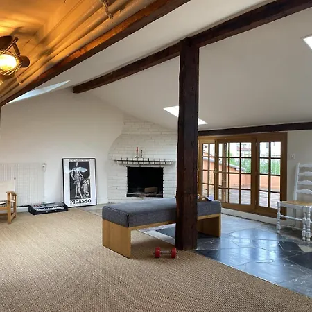 Large Bohemian Loft With Rooftop In Pere Lachaise
