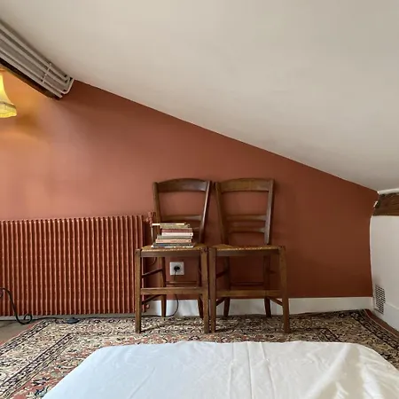 Daire Large Bohemian Loft With Rooftop In Pere Lachaise Paris