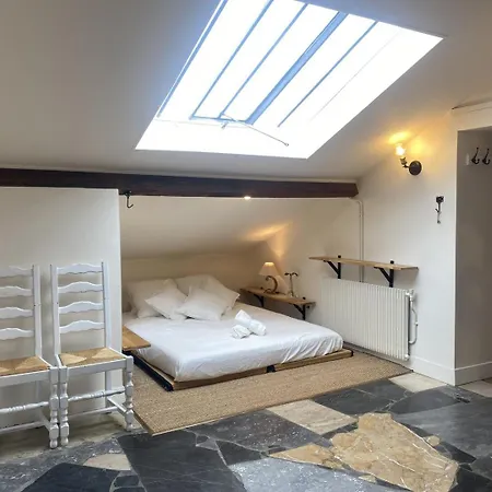 Daire Large Bohemian Loft With Rooftop In Pere Lachaise *