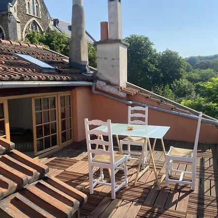 Large Bohemian Loft With Rooftop In Pere Lachaise